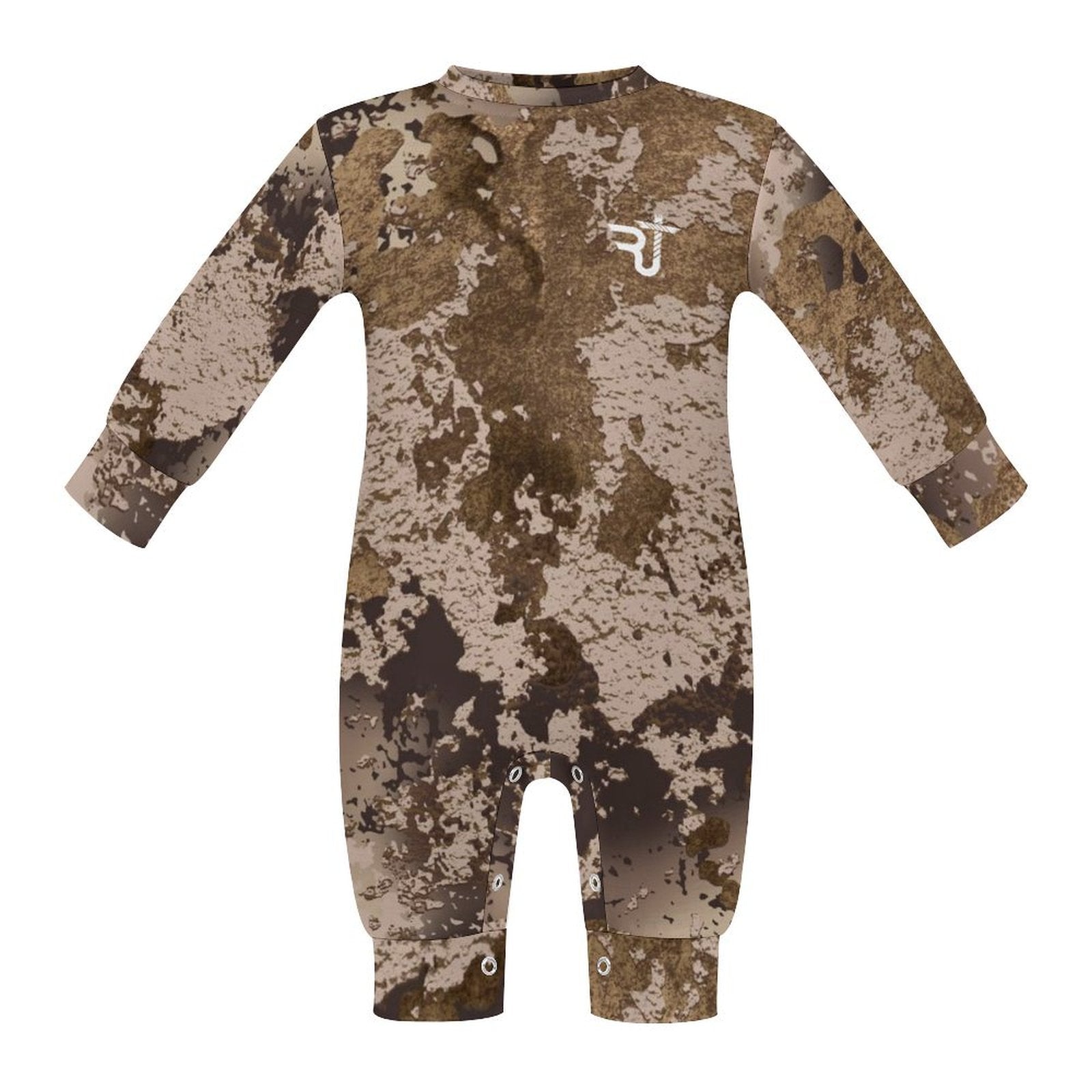 Js Terrain Long Sleeve Baby Romper