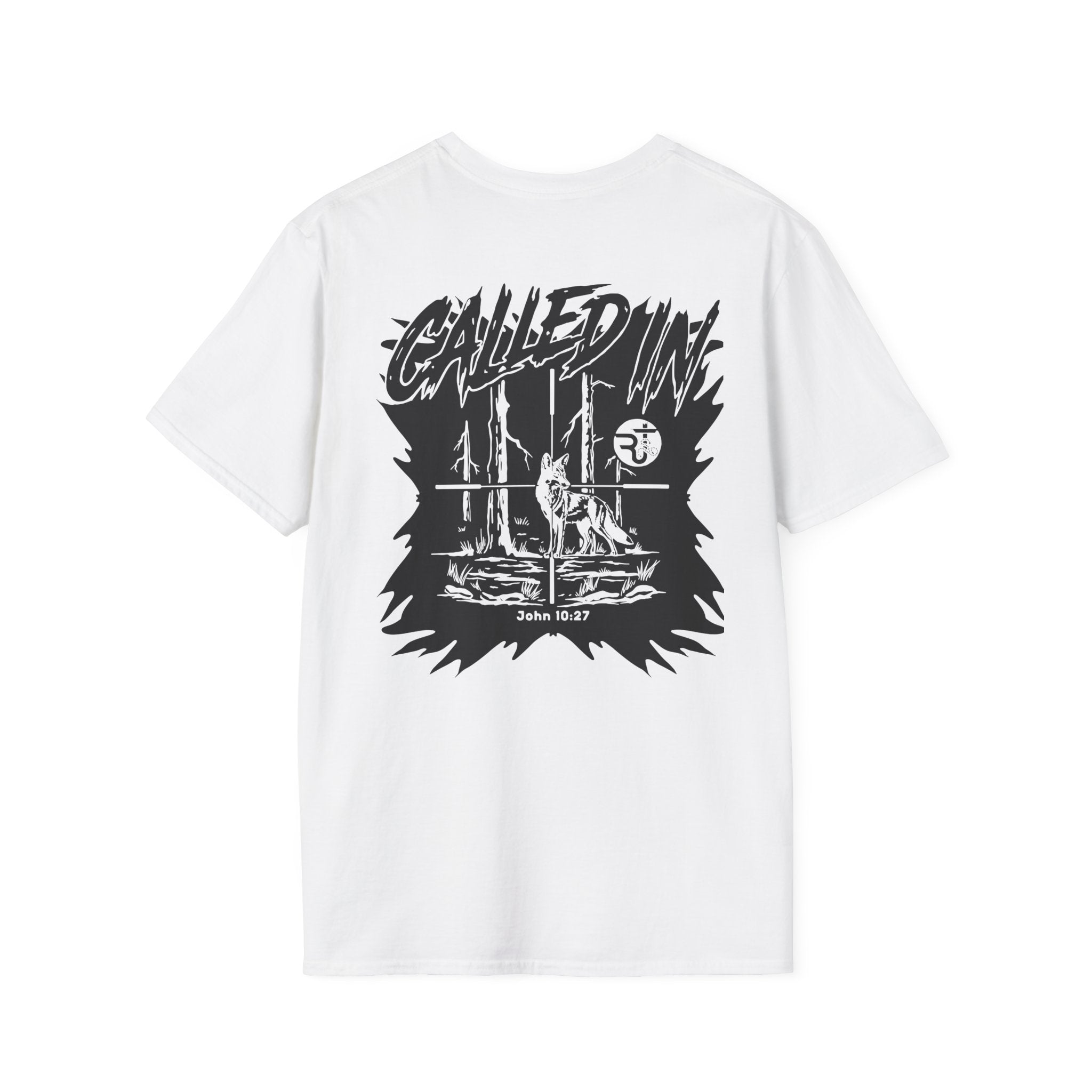 Called In Ridin' Chest-Print Tee — Faith-Inspired Outdoor Graphic T-Shirt Secondary image