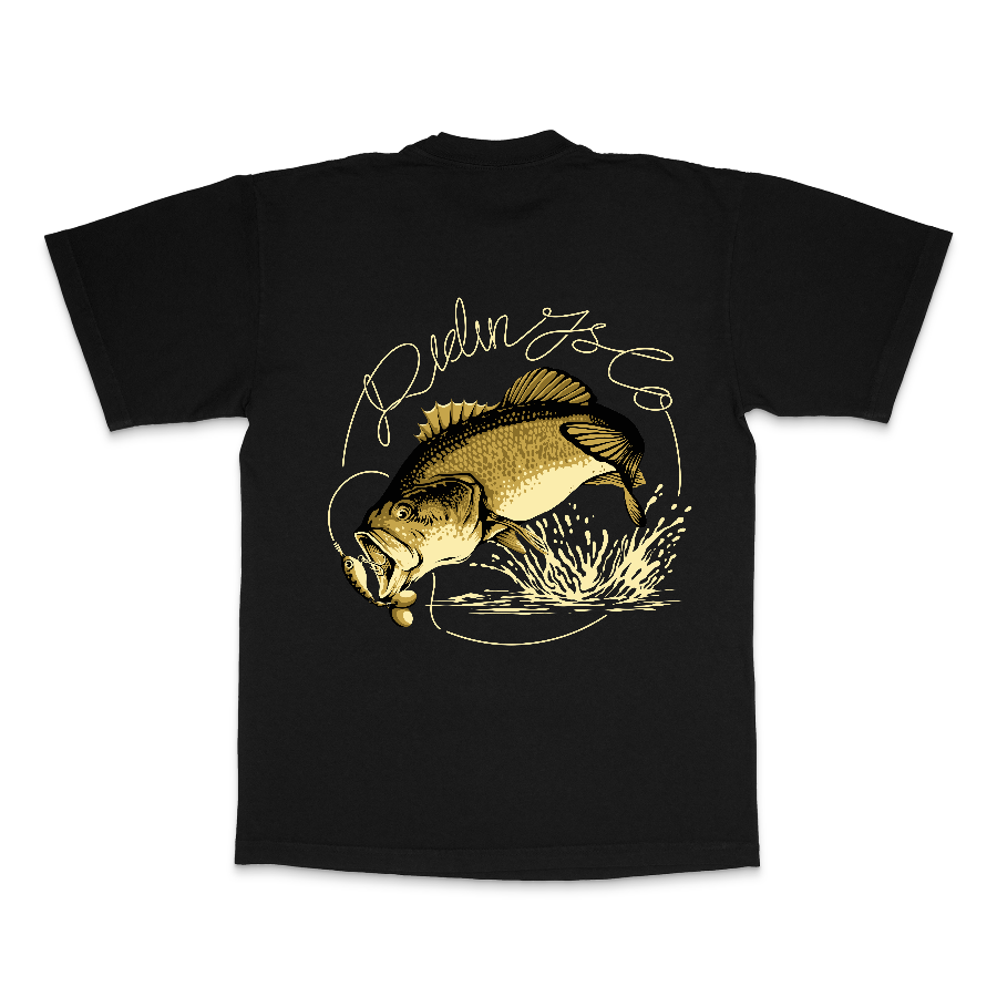 Oklahoma Bass Lure T-Shirt by Ridin Js Co Main image