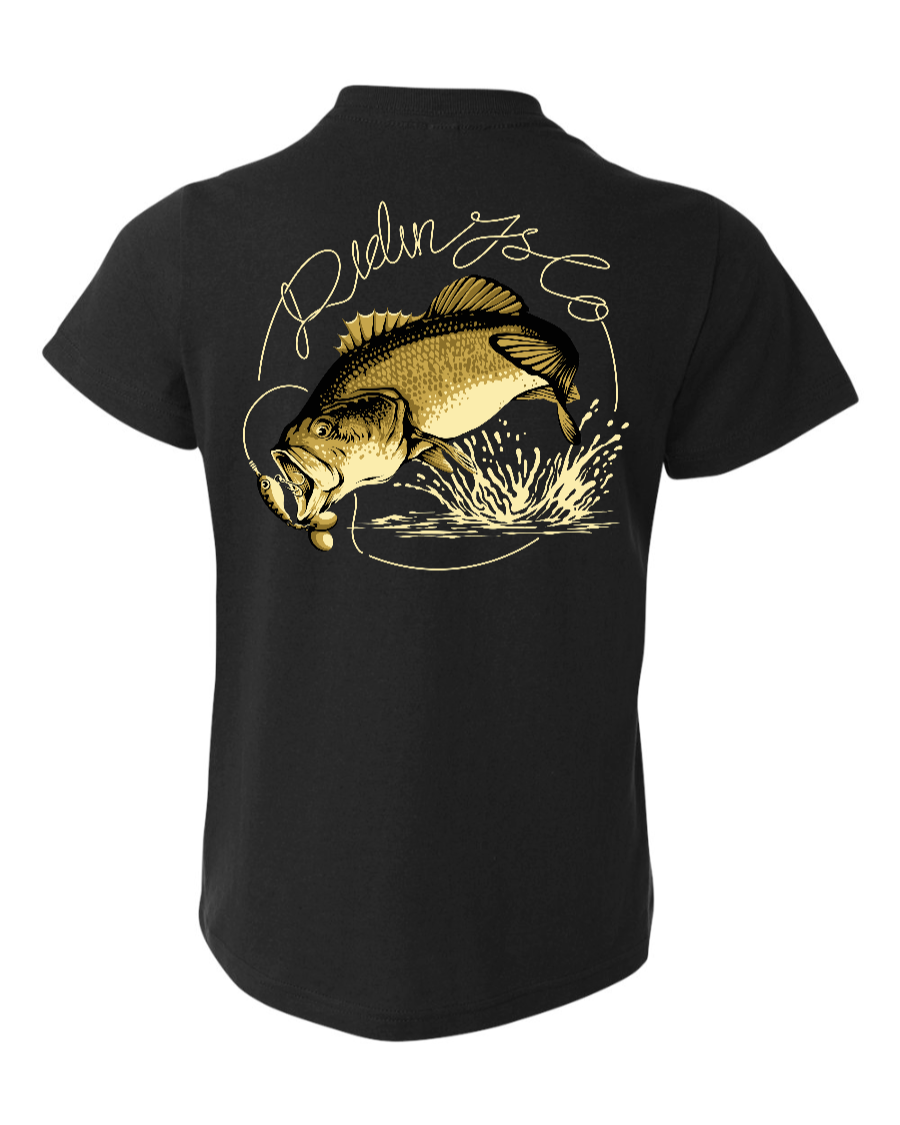 Youth Oklahoma Riding Co. Gold Bit Graphic Tee