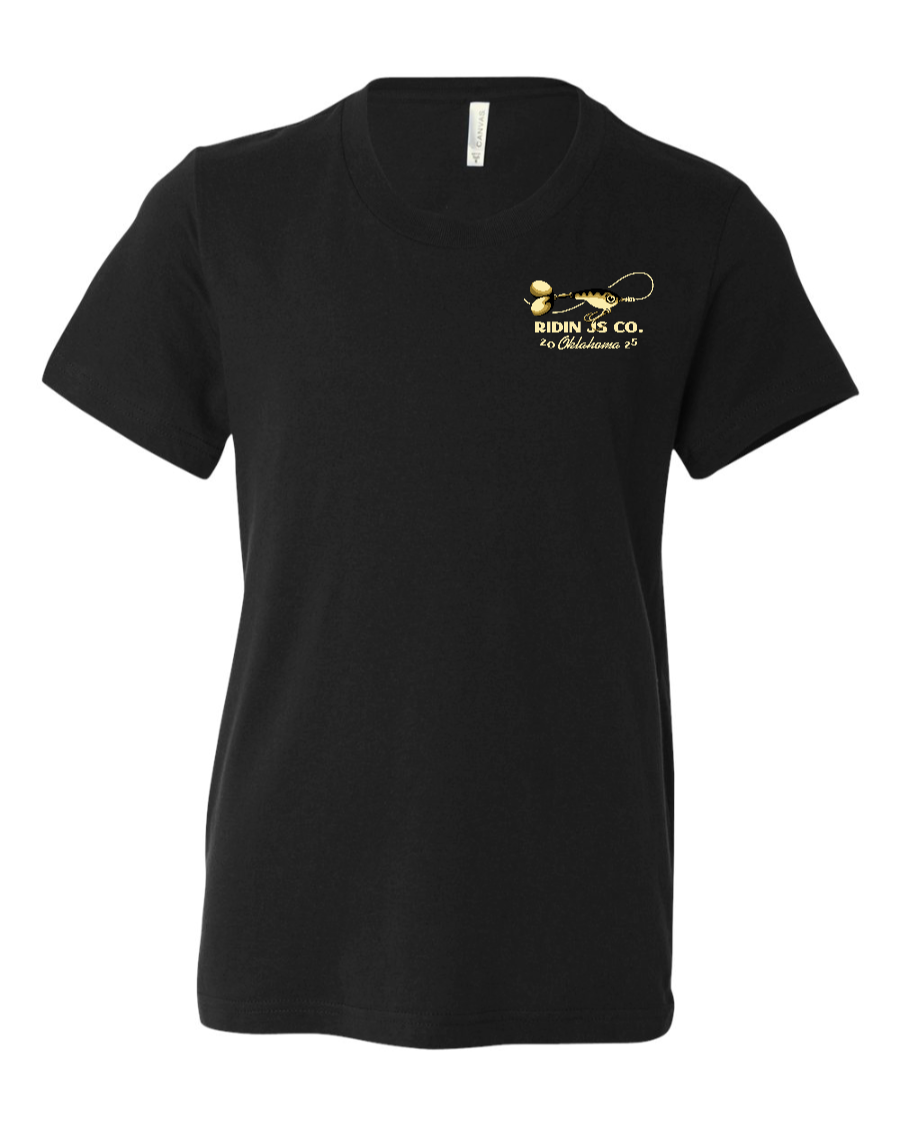 Youth Oklahoma Riding Co. Gold Bit Graphic Tee Secondary image