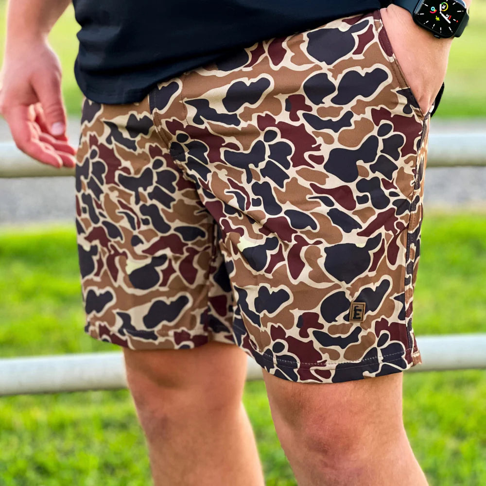 Mens Duck Camo Shorts