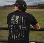 Ol Glory Camo Tee
