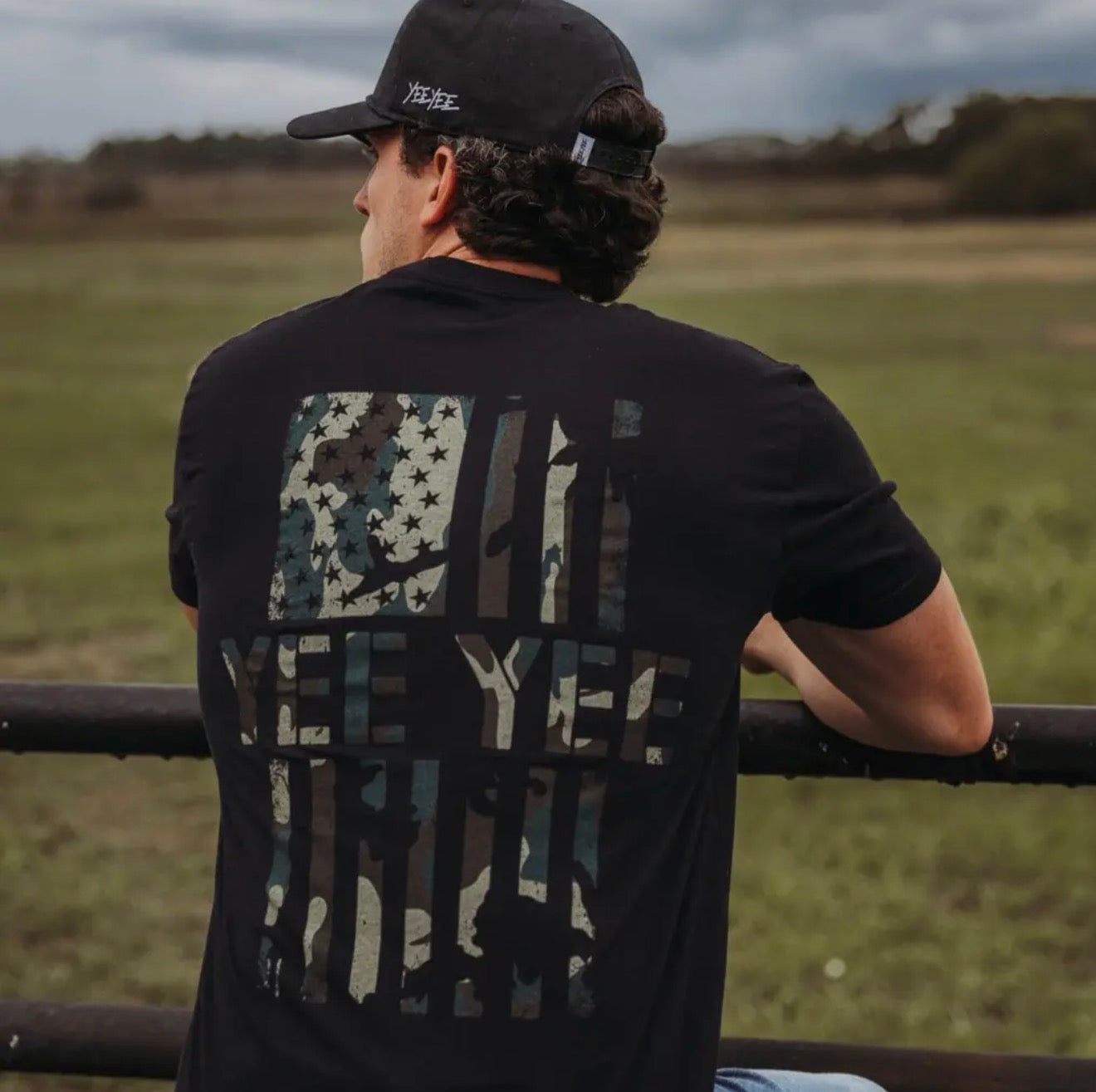 Ol Glory Camo Tee