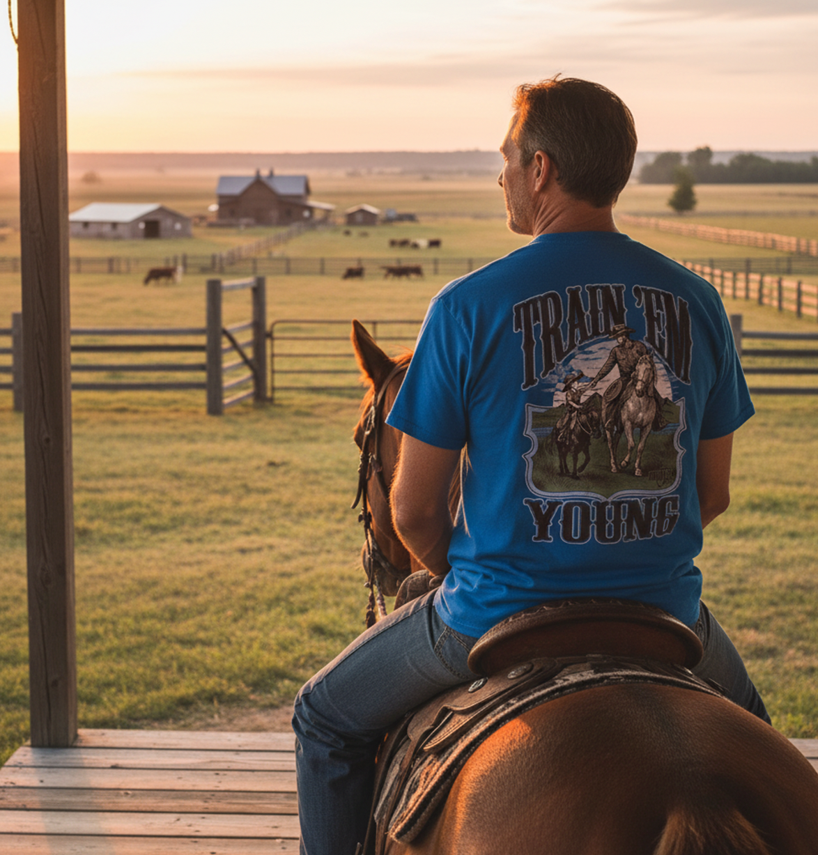 Train Em Young T-shirt Main image