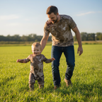 Js Terrain Camo crew neck Tee