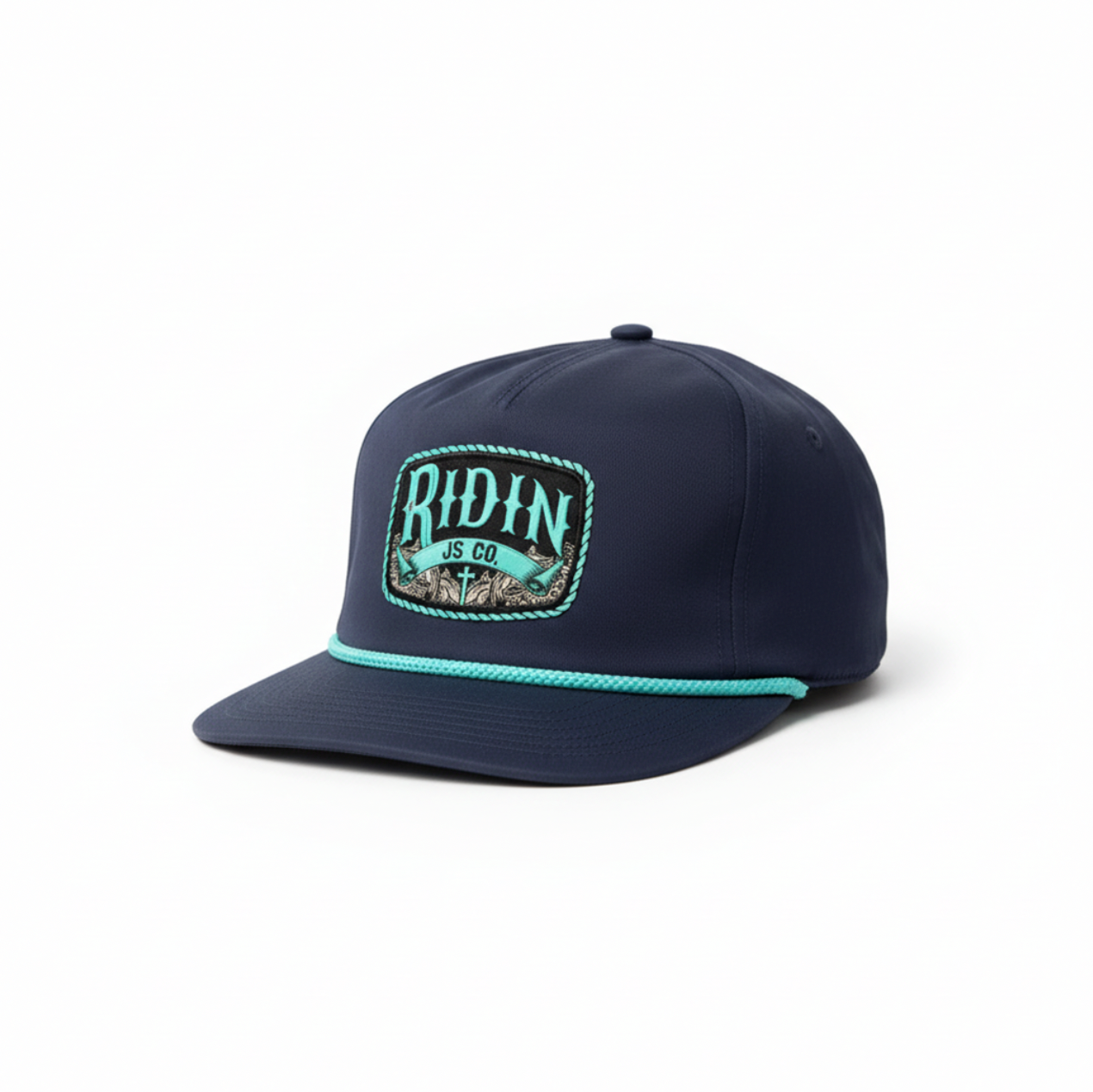 Ridin Js Co. Navy Rope Cap Secondary image
