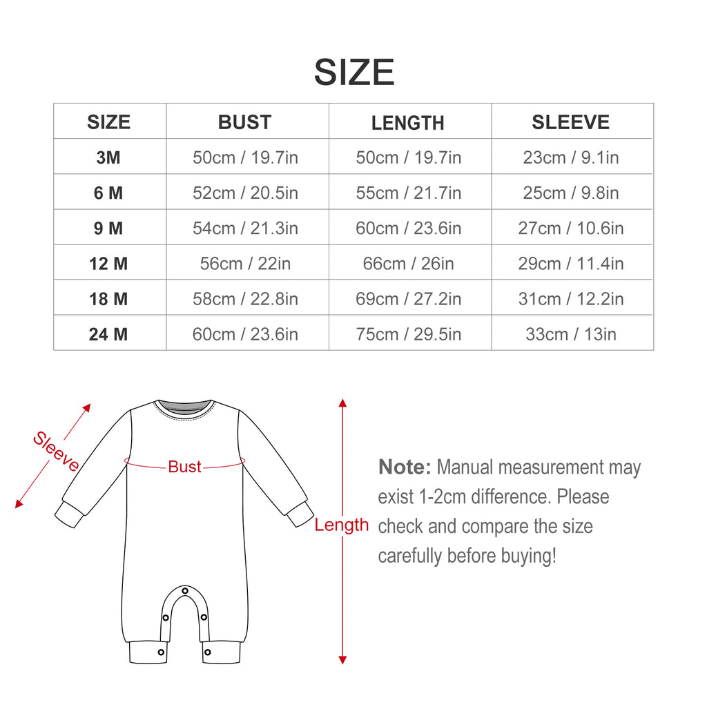 Js Terrain Long Sleeve Baby Romper