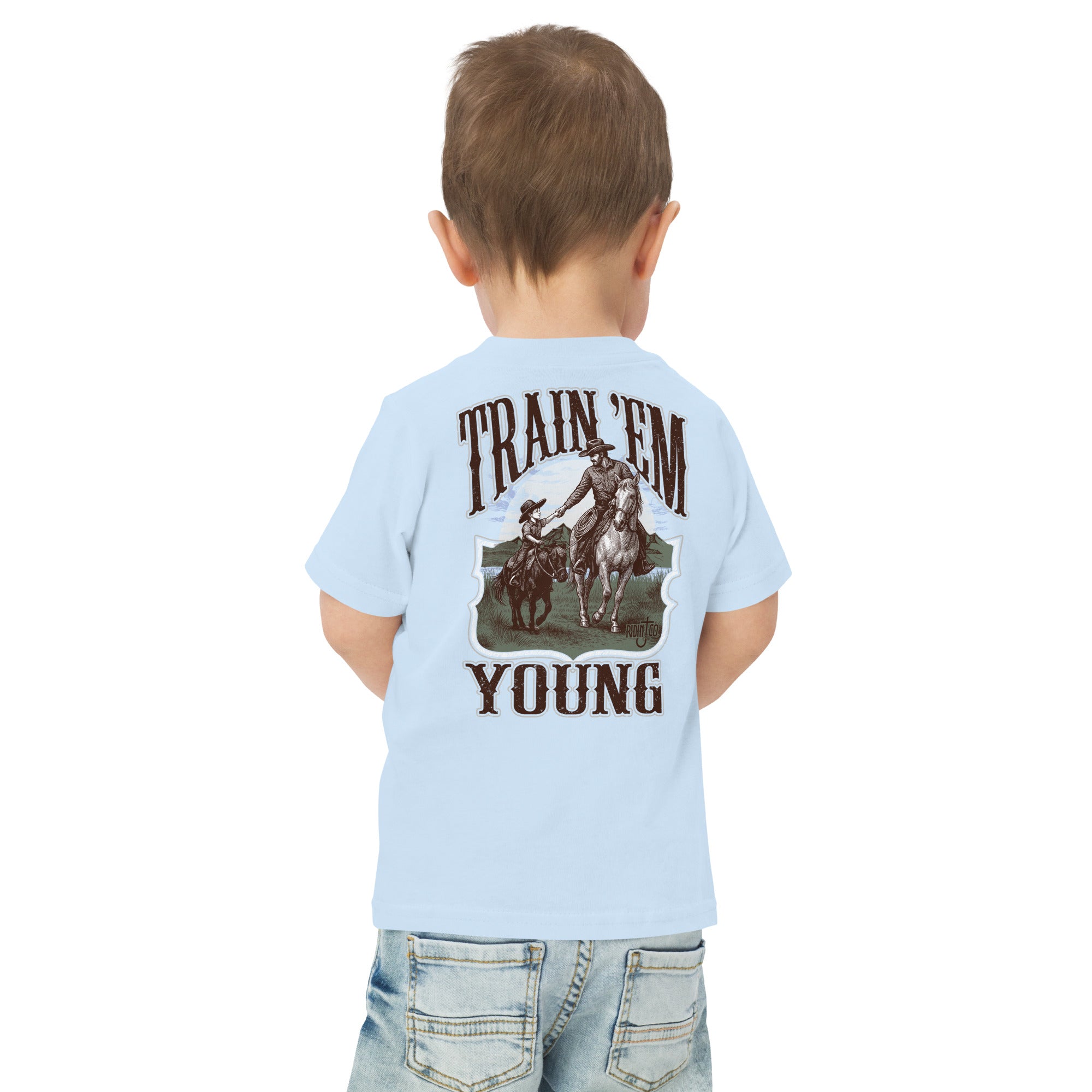 Train Em Young Toddler t-shirt Secondary image